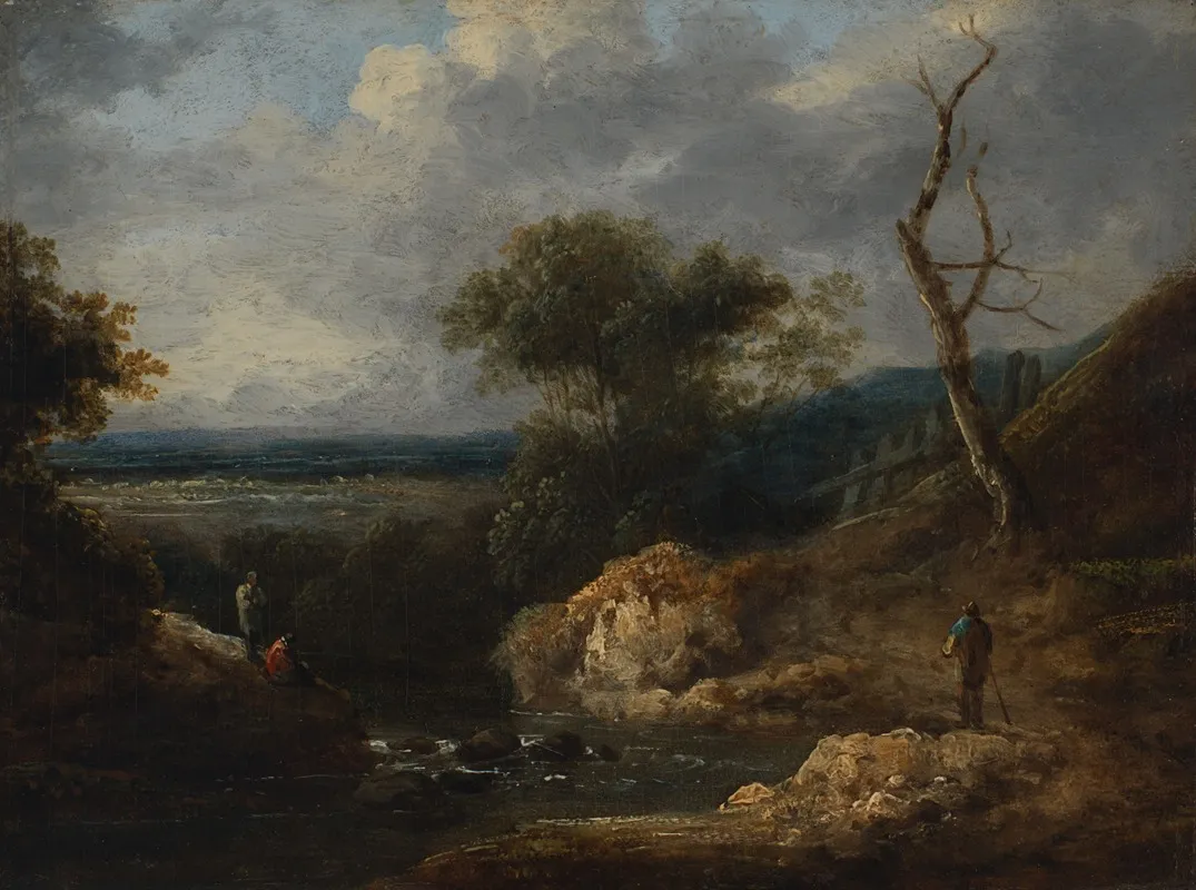 Small Landscape by Thomas Barker - Canvas Print