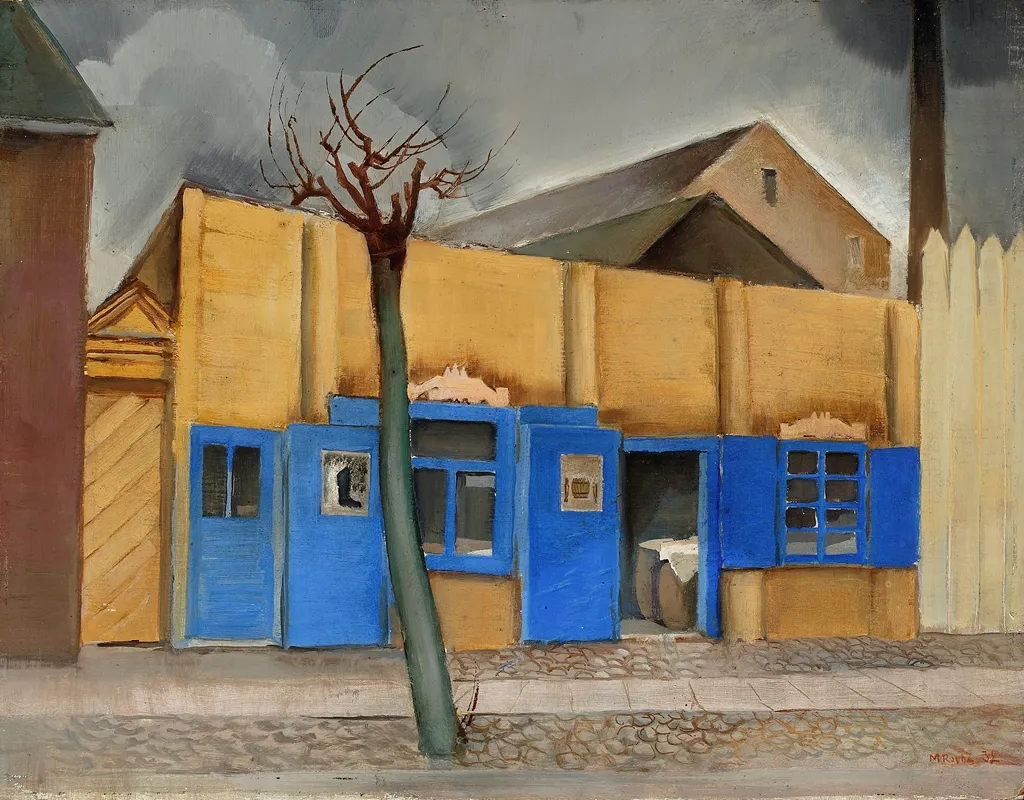 Small Shops by Michał Rouba - Canvas Print