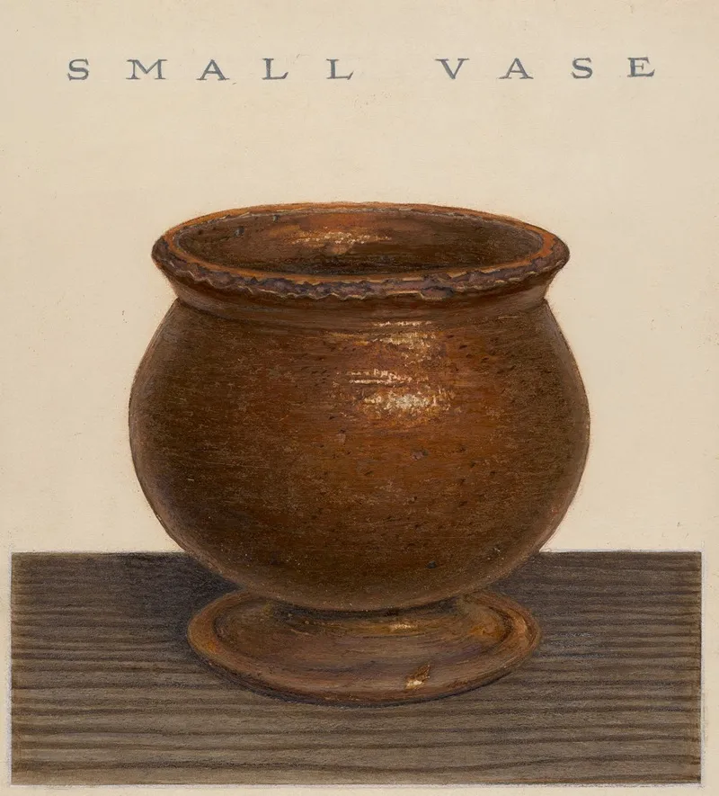 Small Vase by Guido Metelli - Canvas Print