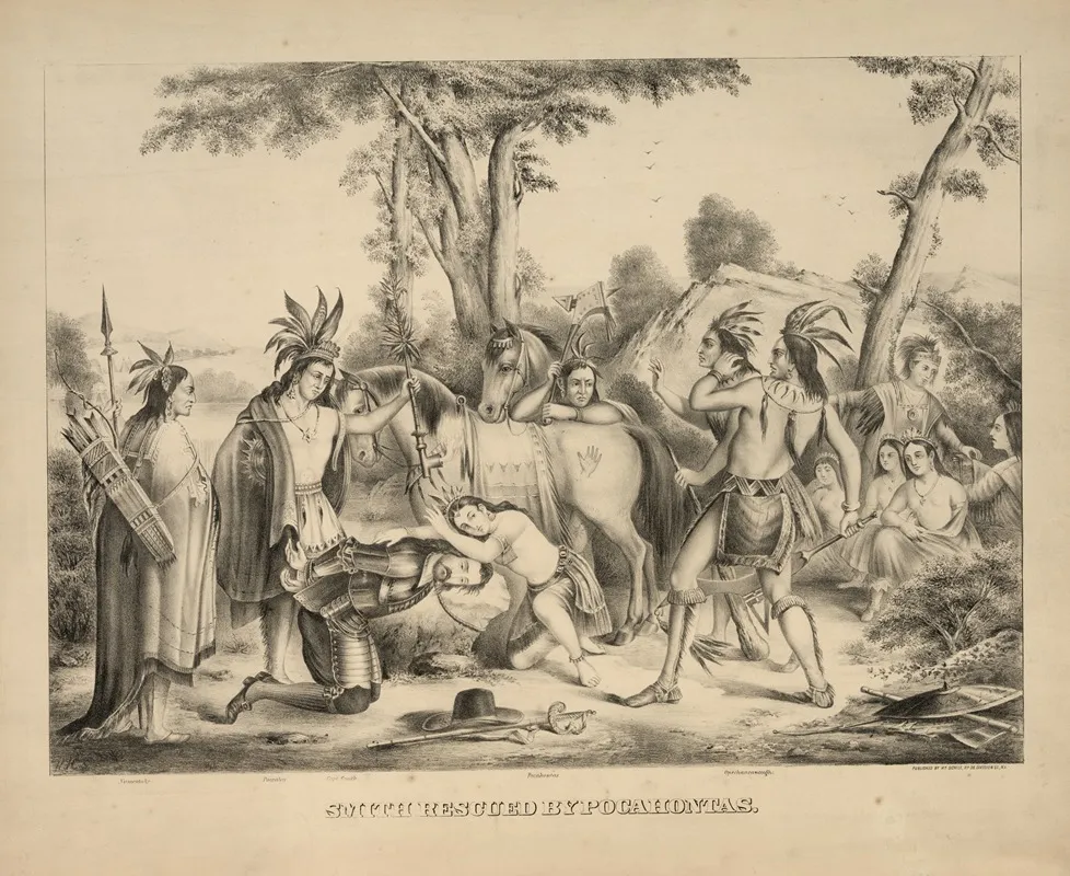 Smith Rescued By Pocahontas 2