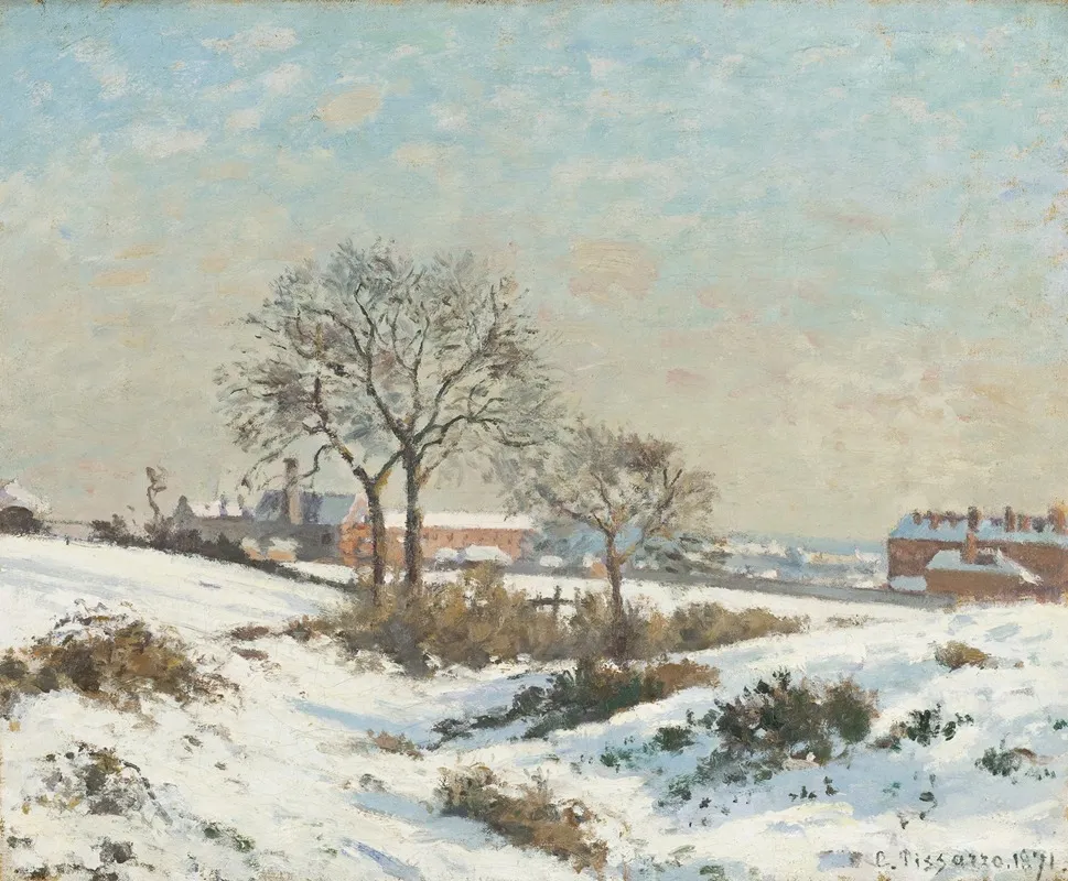 Snowy Landscape At South Norwood