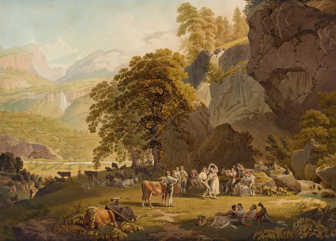 Soiree Champetre Dans Loberhasli