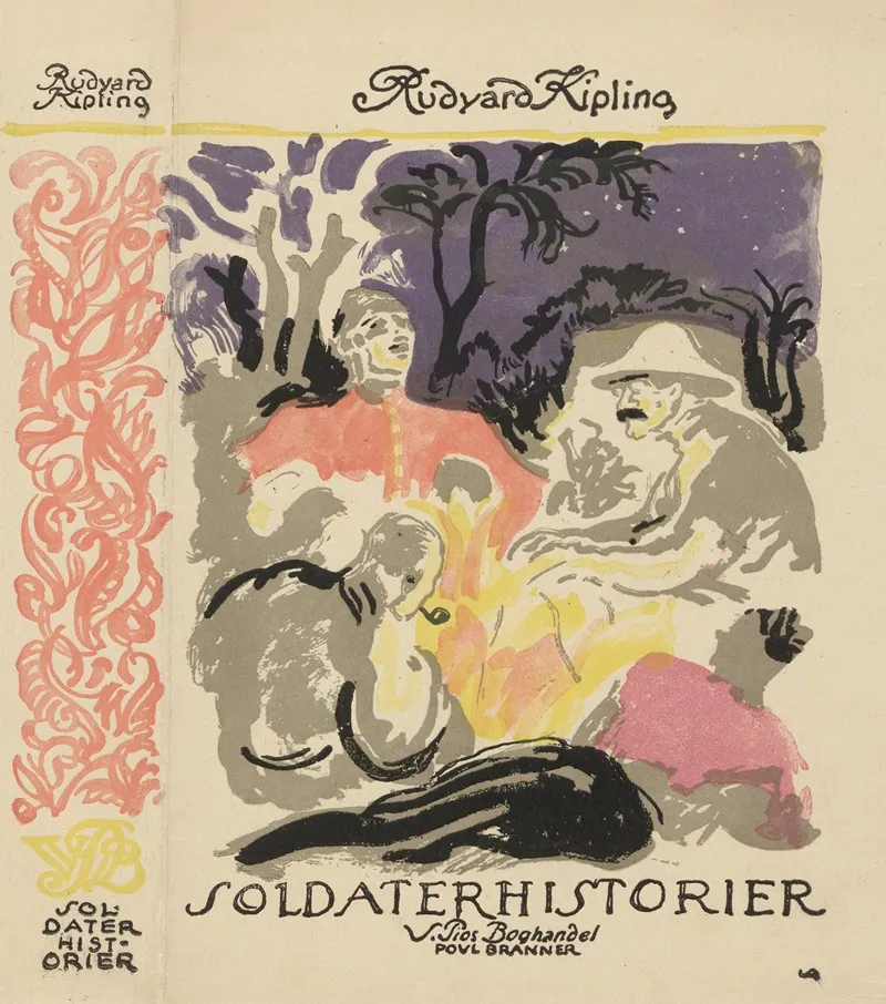 Soldaterhistorier by Valdemar Andersen - Canvas Print