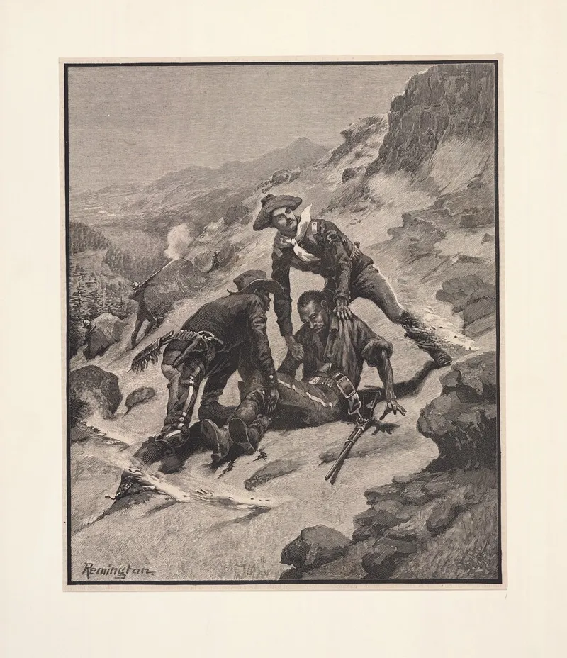 Soldiering In The Southwest The Rescue Of Corporal Scott