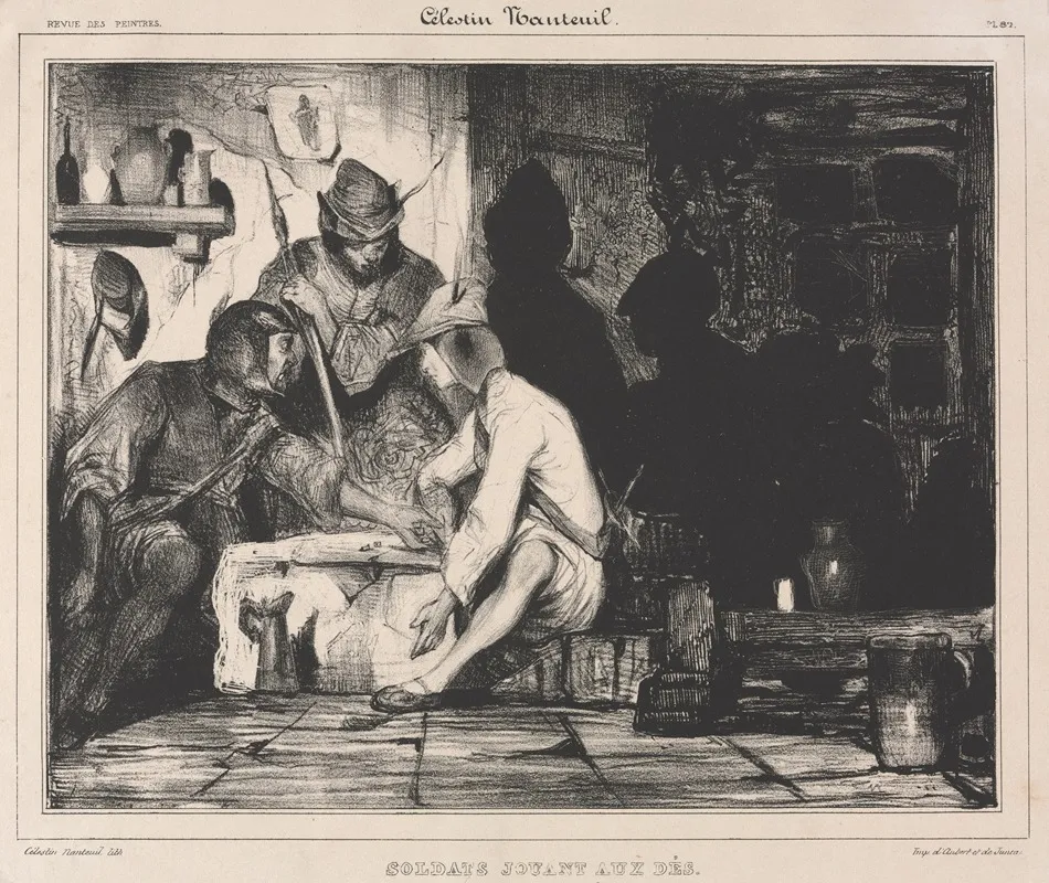 Soldiers Playing Dice 2