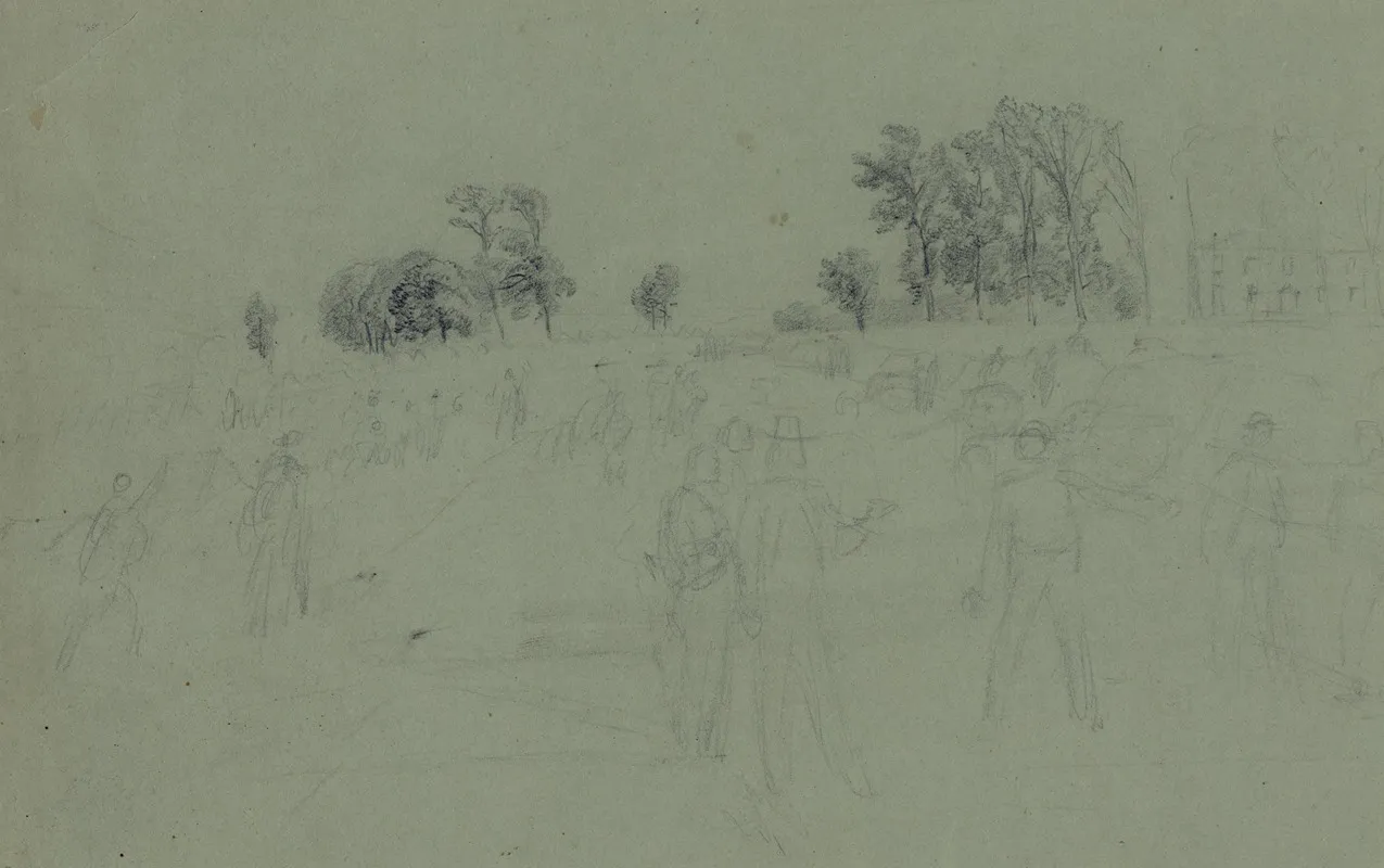 Soldiers Preparing For Battle