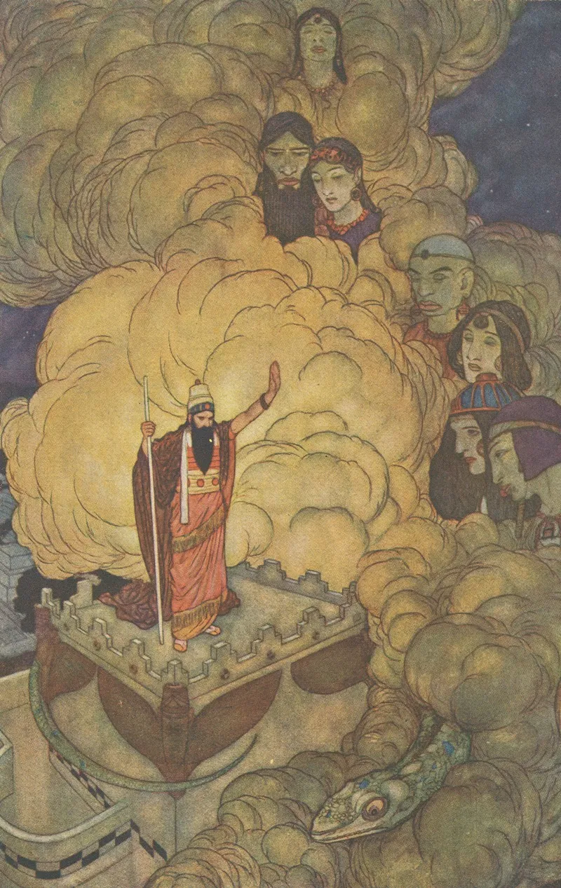 Solomon Commands The Spirits Of The World To Submit To His Will
