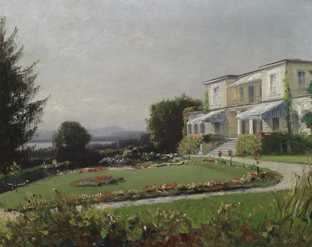 Sommertag 3 by Ludwig Willroider - Canvas Print