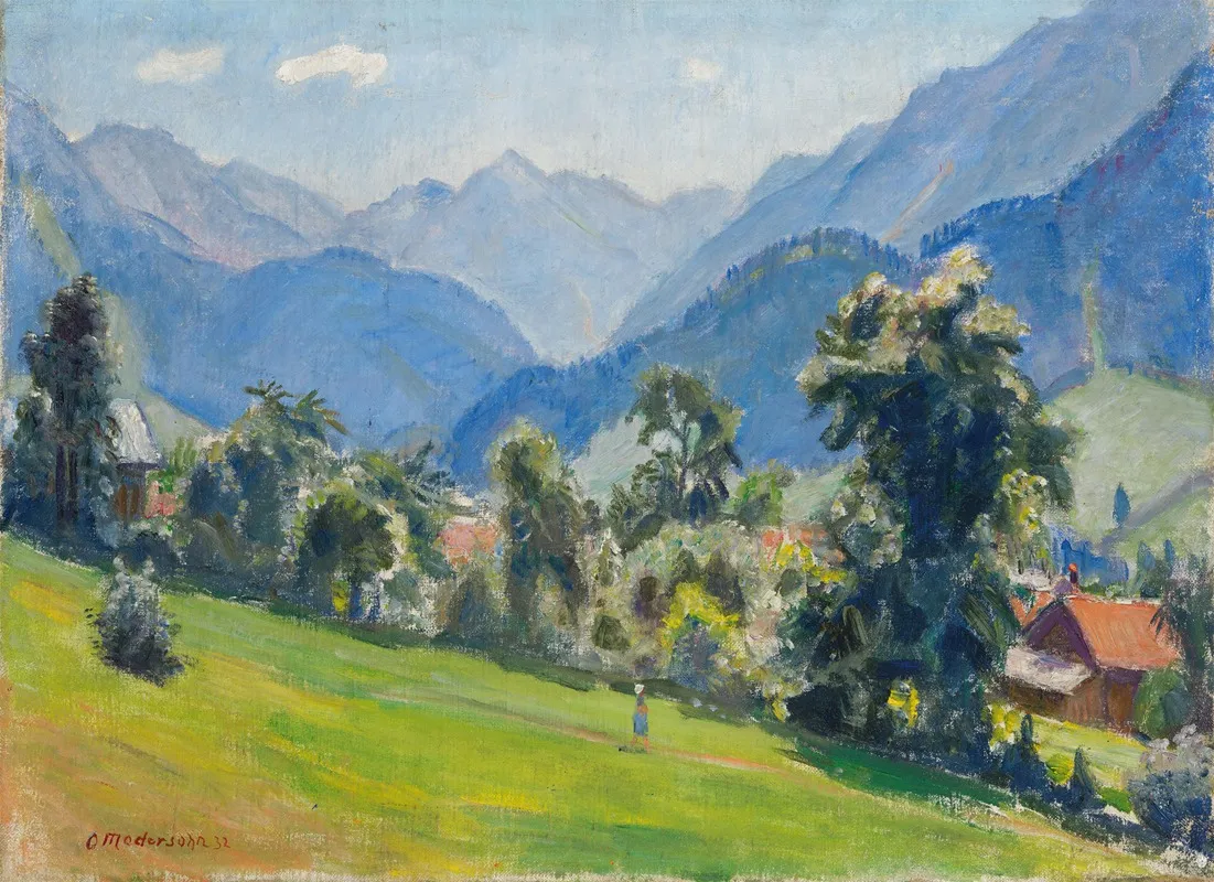 Sommertag In Vorderhindelang