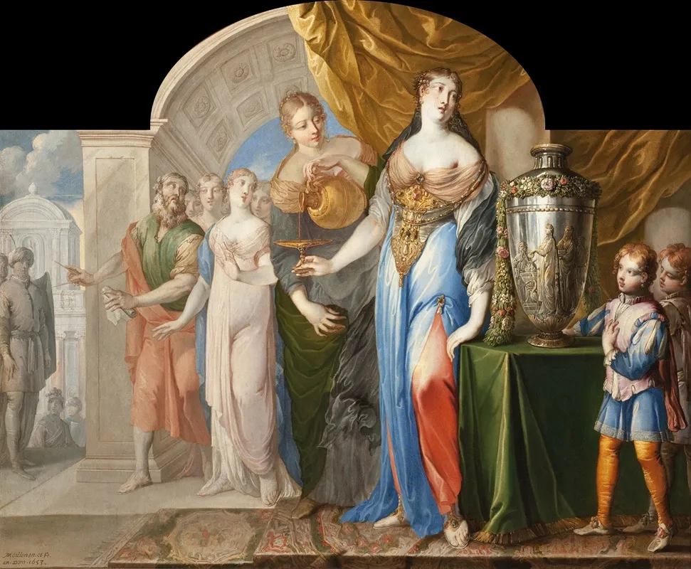 Sophonisbe Drinking Poison