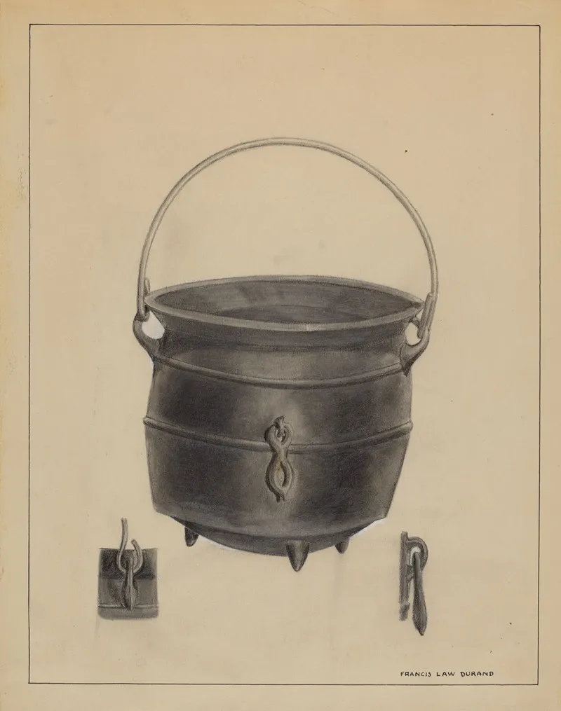 Soup Pot by Francis Law Durand - Canvas Print