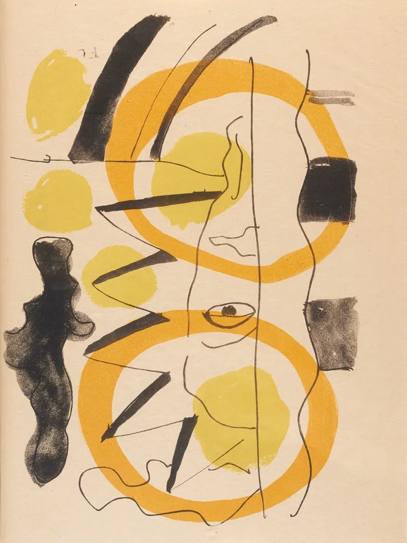 Source Entiere I by Fernand Léger - Canvas Print