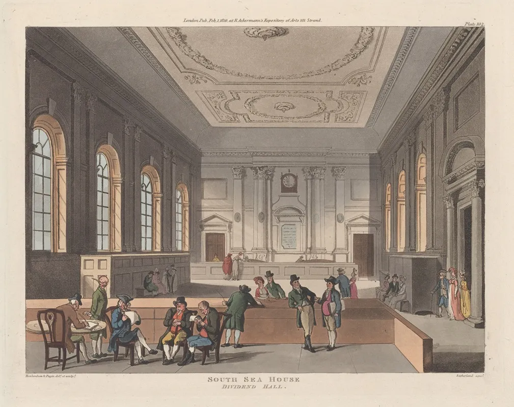 South Sea House Dividend Hall 2