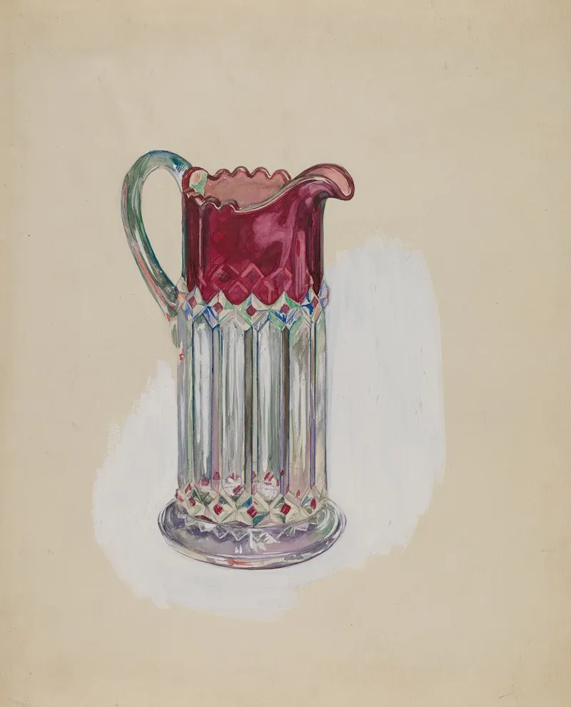 Souvenir Pitcher by Ralph Atkinson - Canvas Print