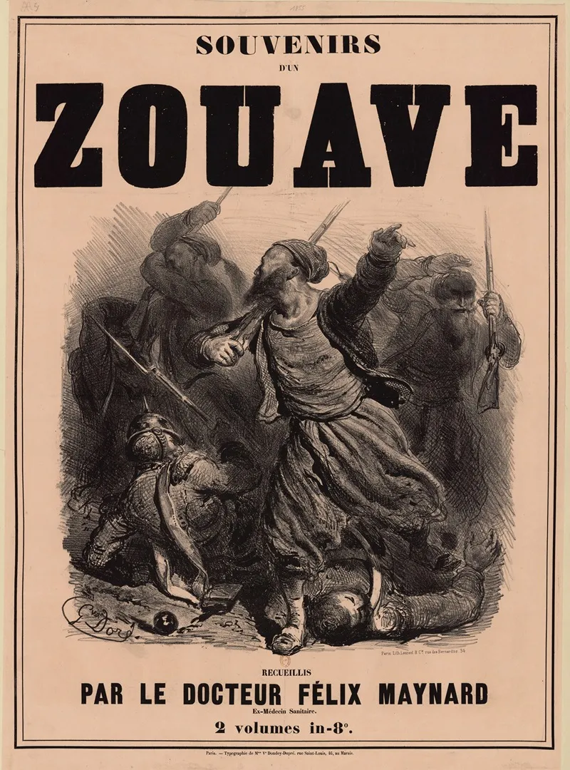 Souvenirs Dun Zouave