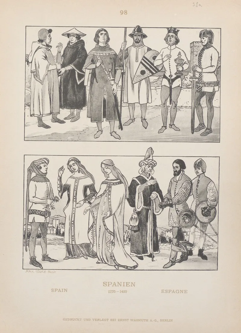 Spain by Adolf Rosenberg - Canvas Print