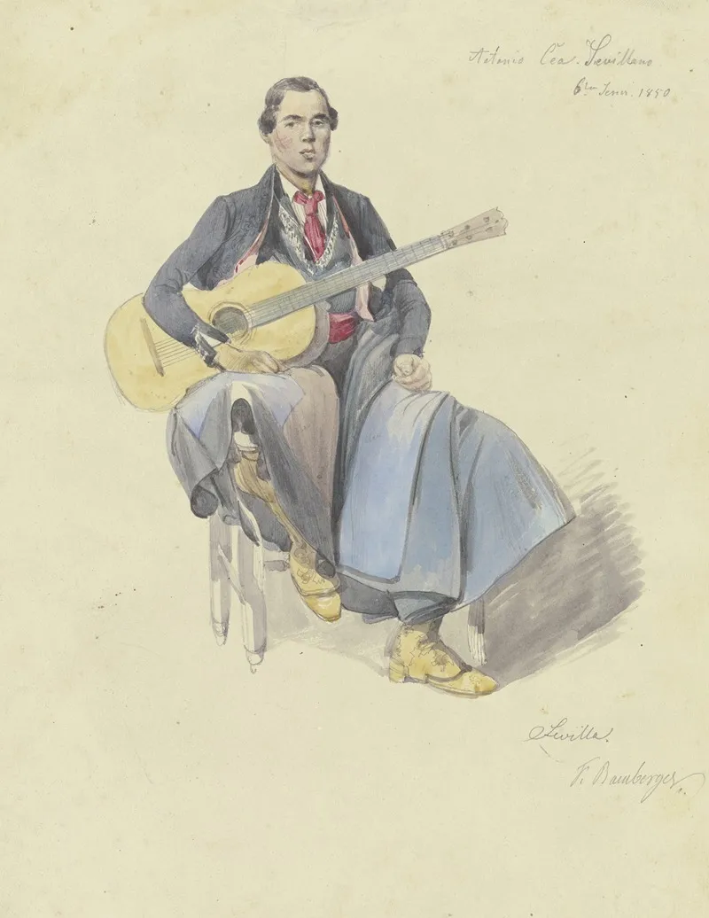Spaniard With Guitar
