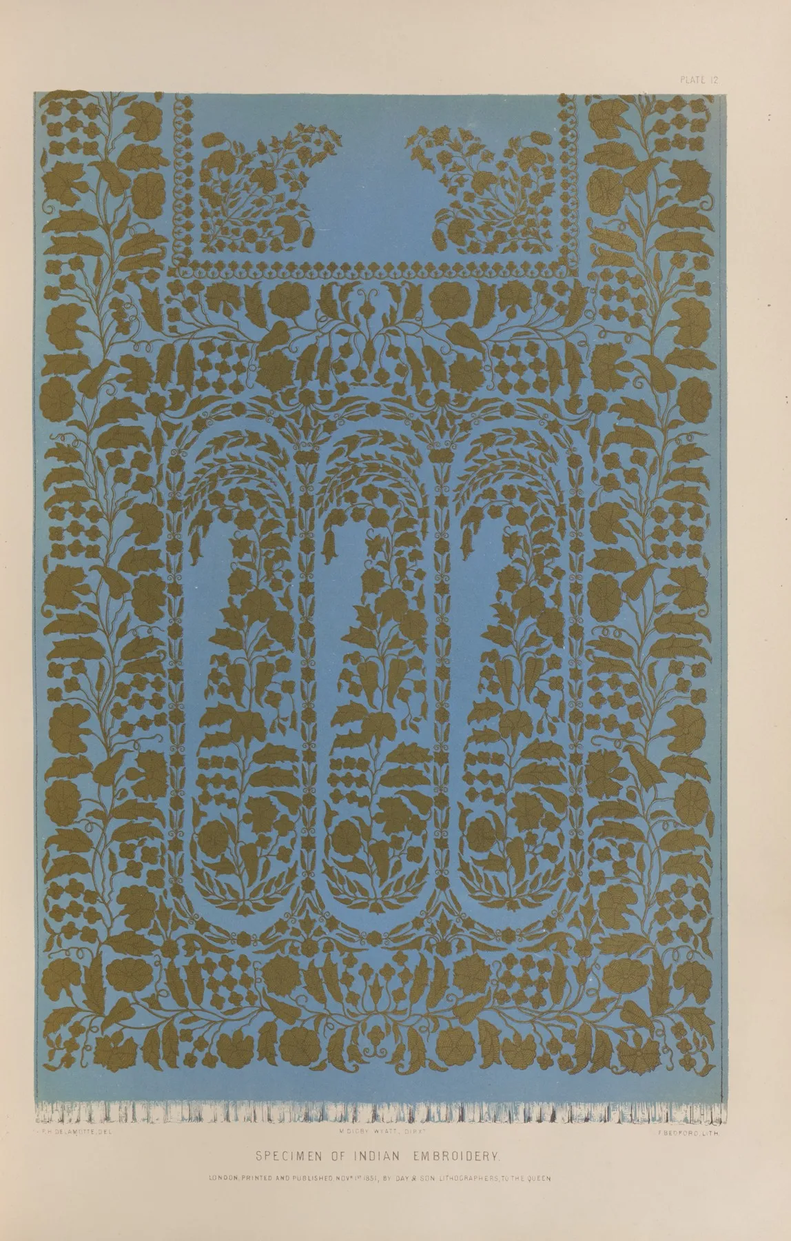 Specimen Of Indian Embroidery