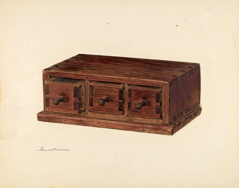 Spice Box 5 by Frank Budash - Canvas Print