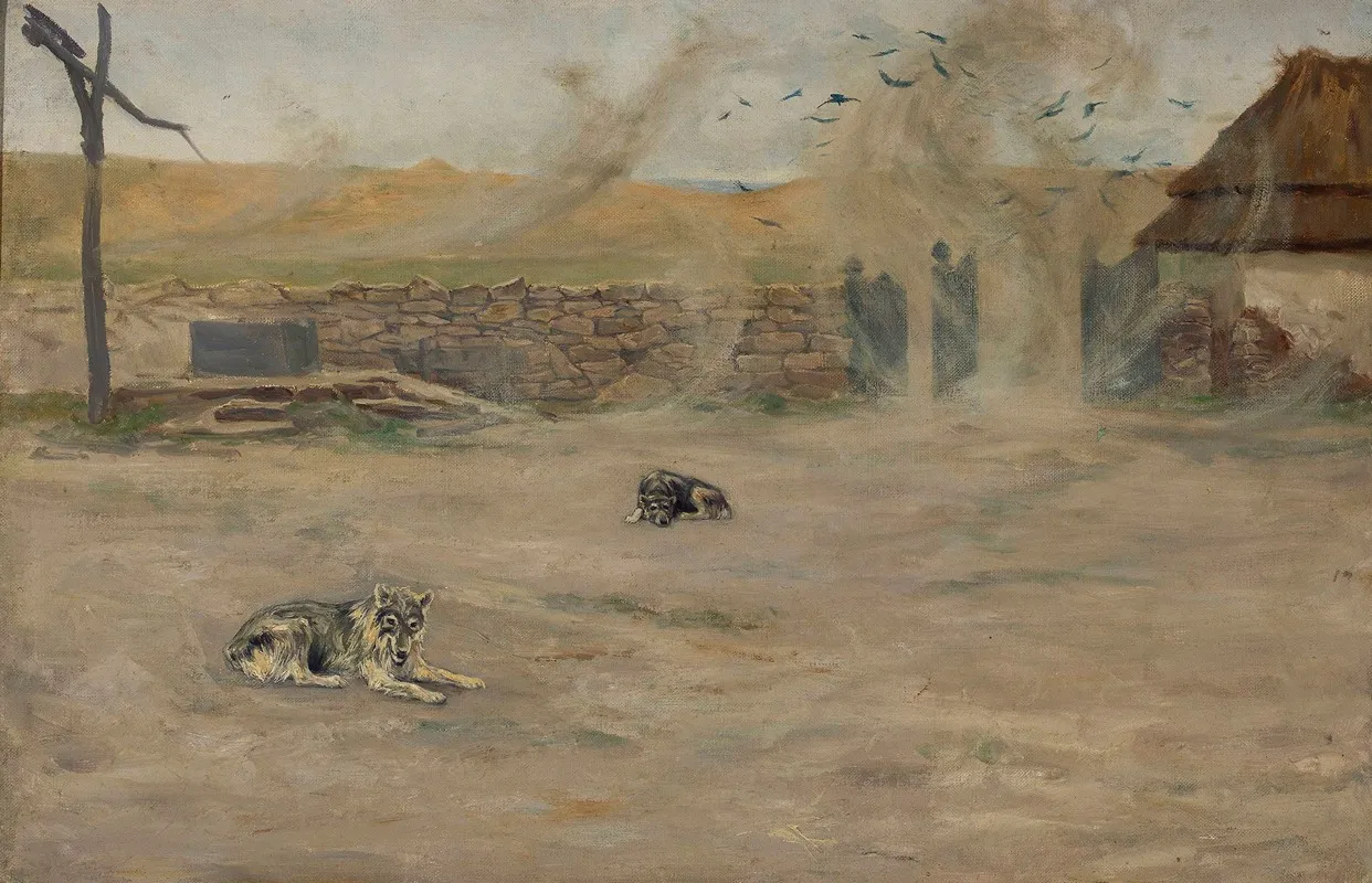 Spleen 2 by Henryk Weyssenhoff - Canvas Print