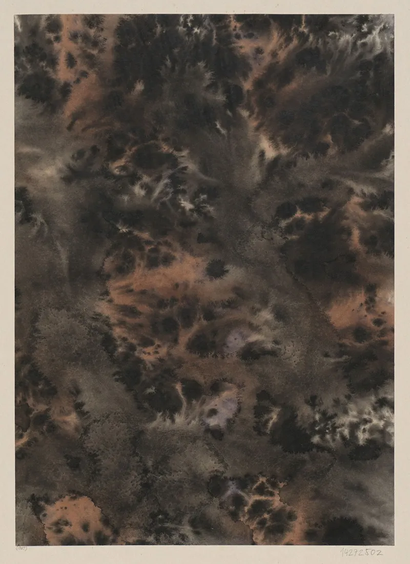 Sprenkelpapier 10 by F. Svoboda - Canvas Print