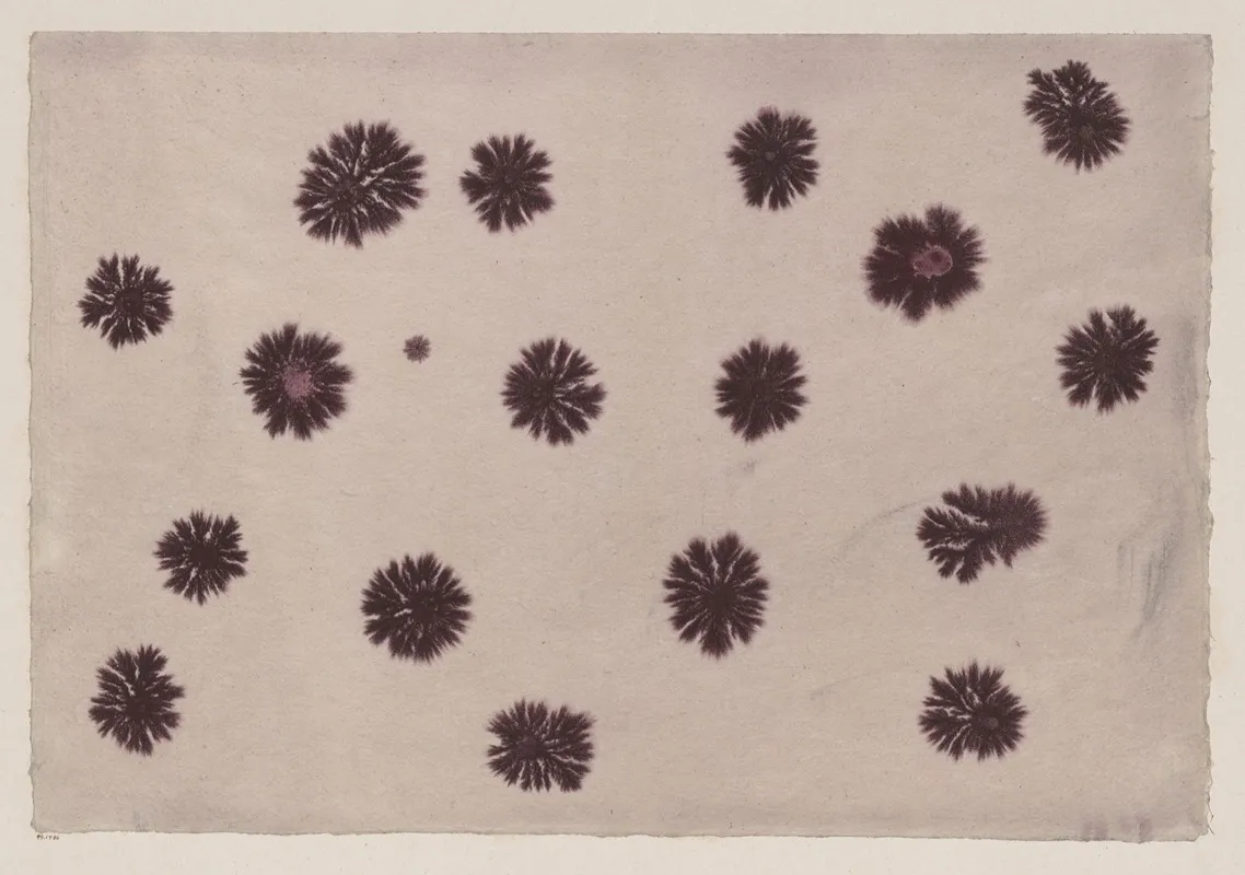 Sprenkelpapier 2 by Anker Kyster - Canvas Print