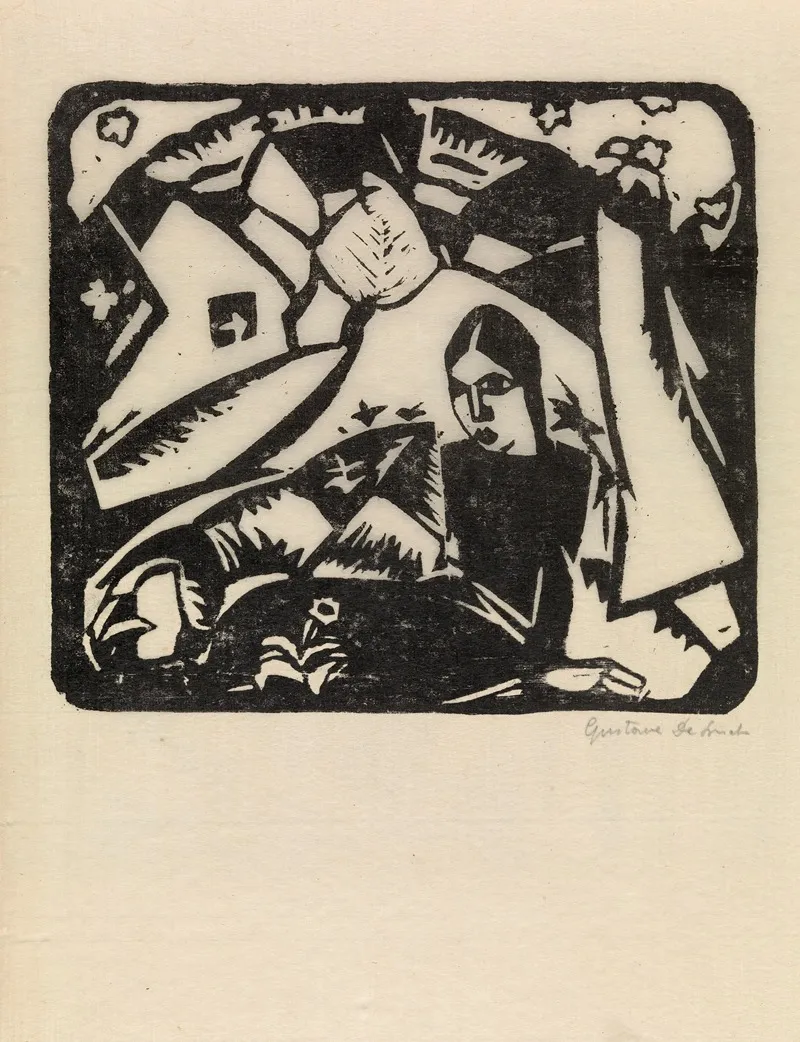 Spring 47 by Gustave De Smet - Canvas Print