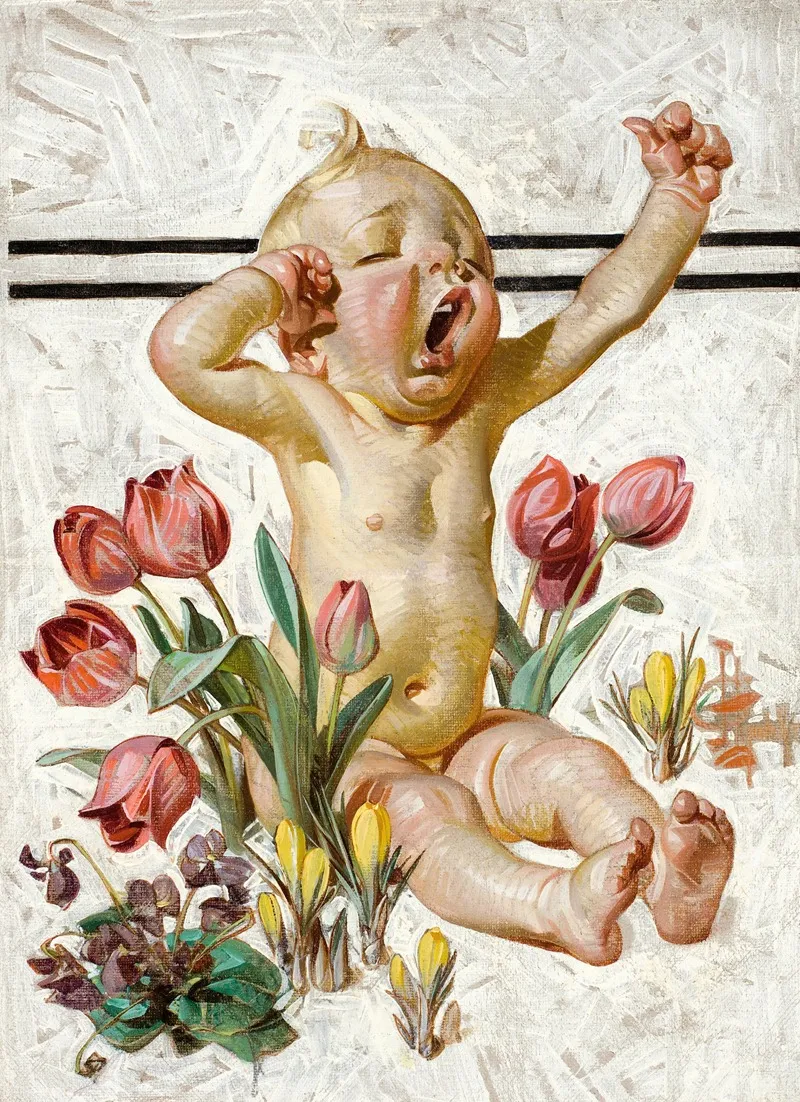 Spring Has Sprung by Joseph Christian Leyendecker - Canvas Print