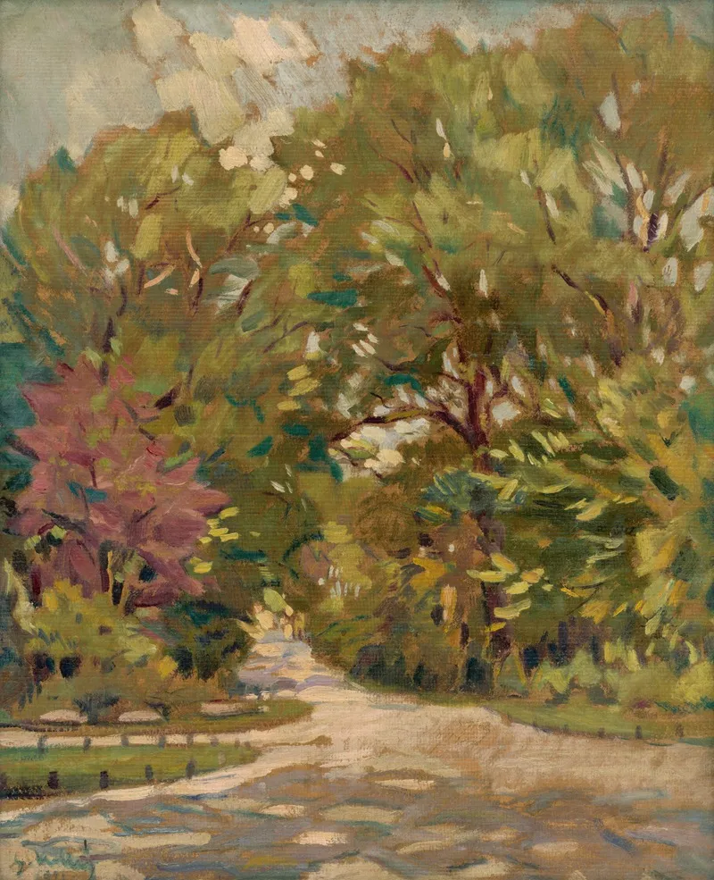 Spring In Petrzalka by Gustáv Mallý - Canvas Print