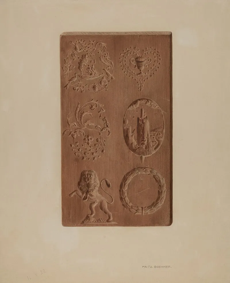 Springerle For Christmas Cookies