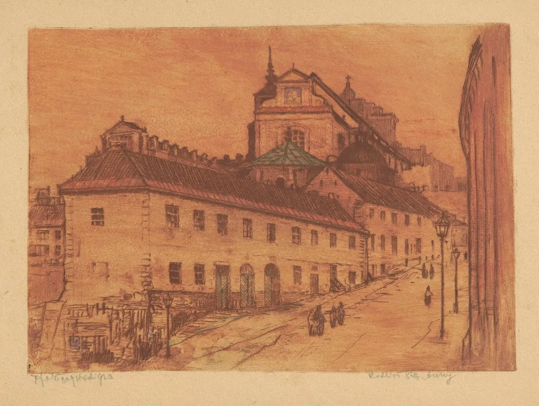 St Annes Church In Warsaw