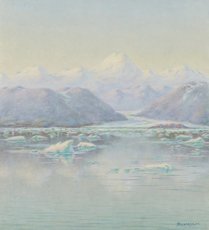 St Elias Alps by Theodore J. Richardson - Canvas Print