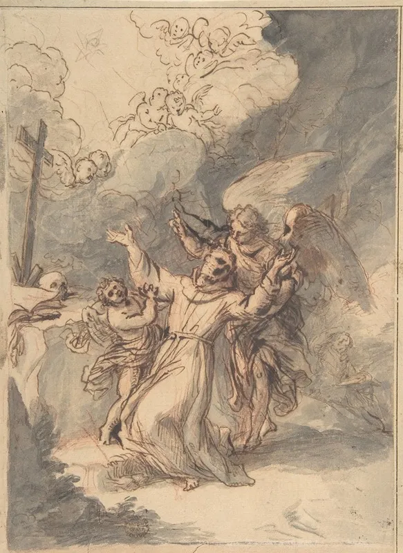St Francis Receiving The Stigmata