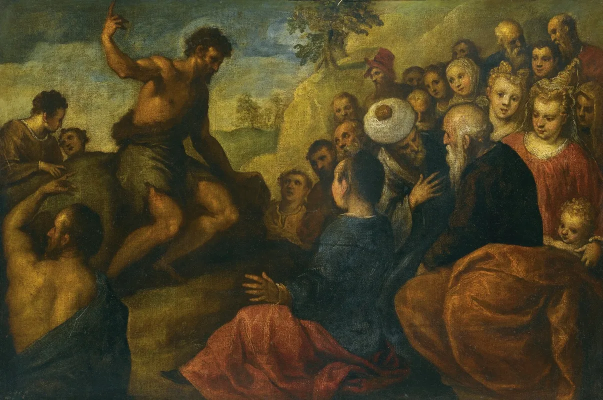 St John The Baptist Preaching 3