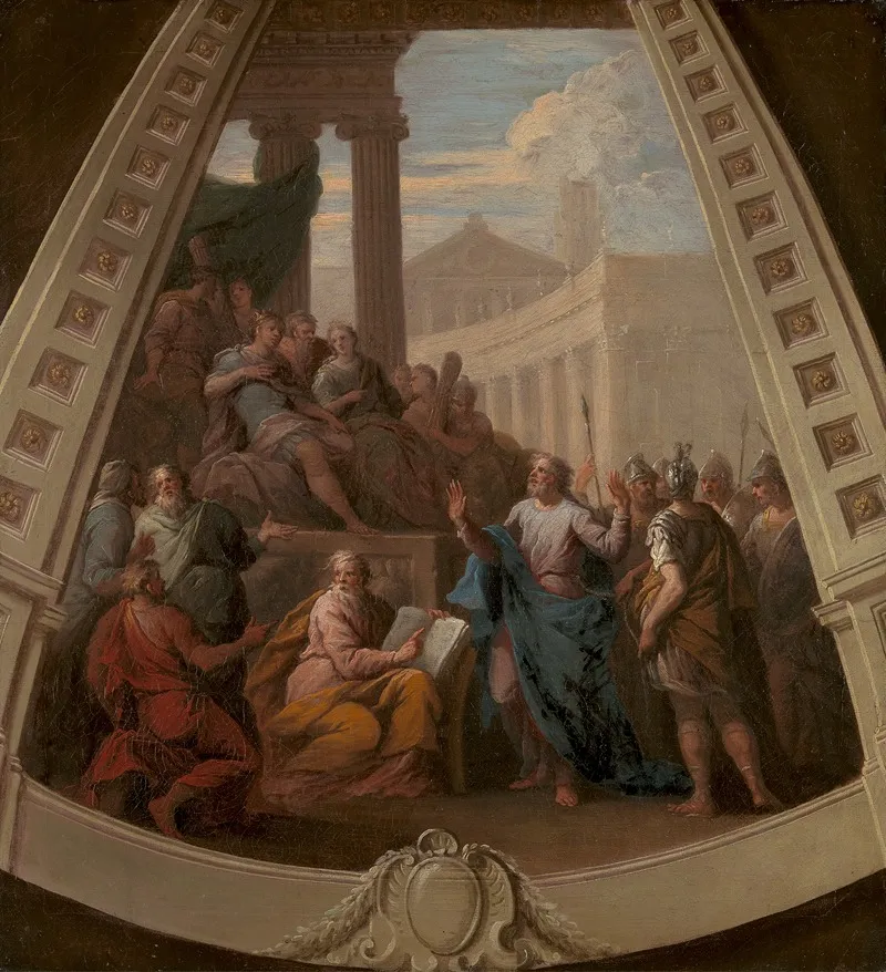 St Paul Before Agrippa