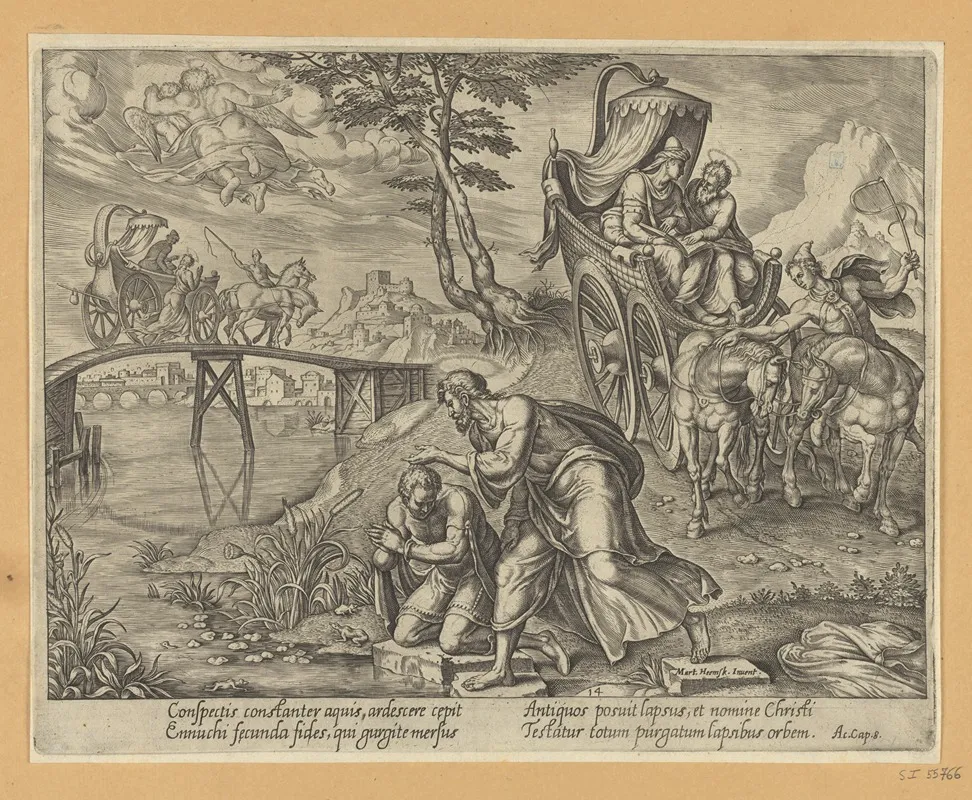 St Philip Baptizing The Eunuch