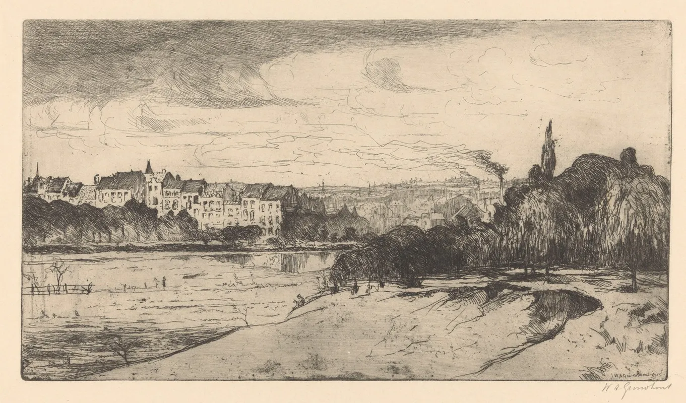 Stad Aan Een Rivier 2