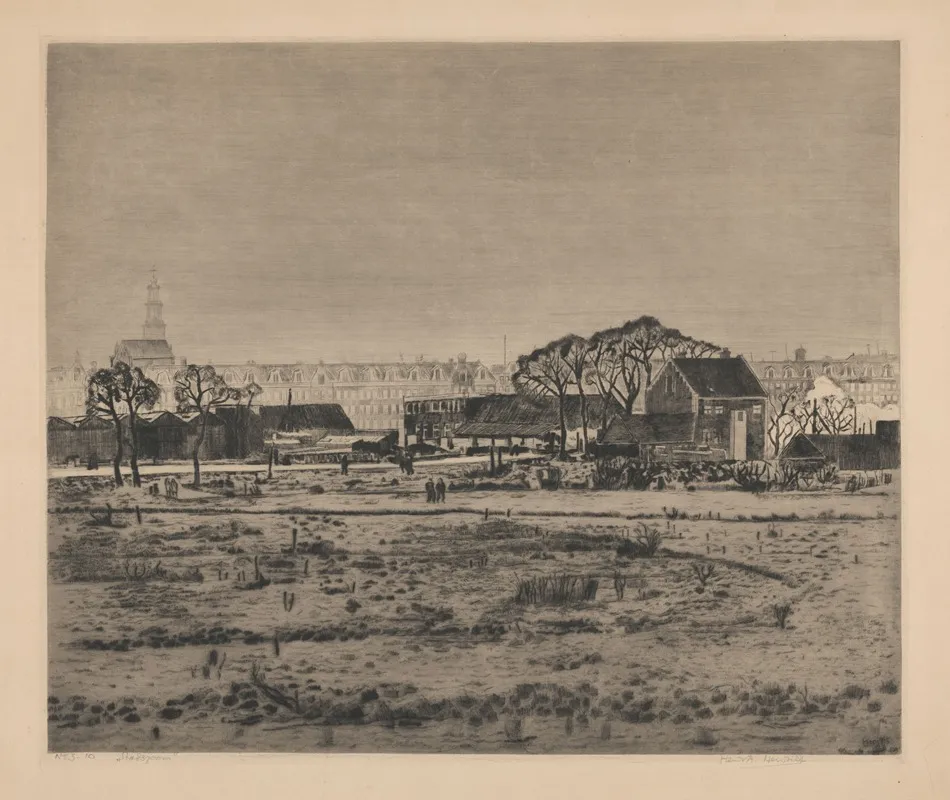 Stadszoom by Henk Henriët - Canvas Print