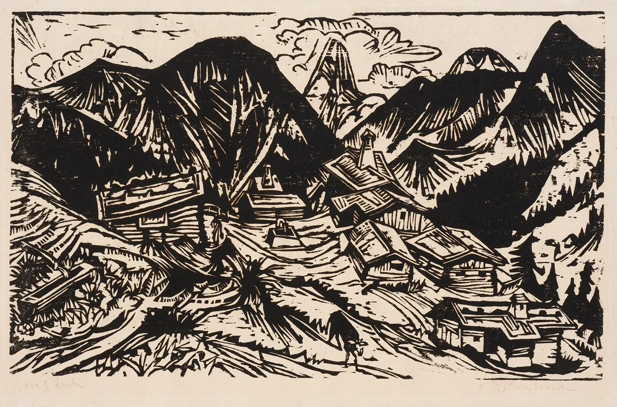 Stafelalp Mit Tinzenhorn