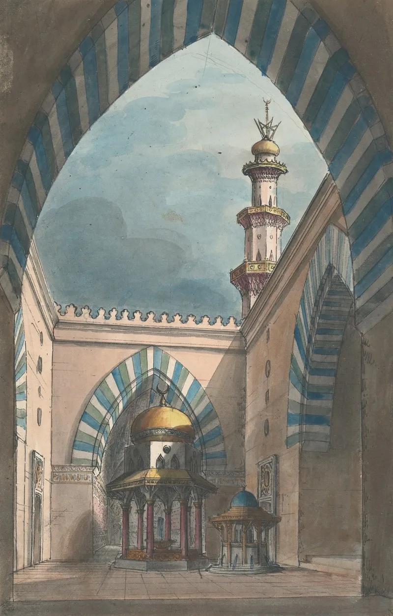 Stage Design Oriental Court