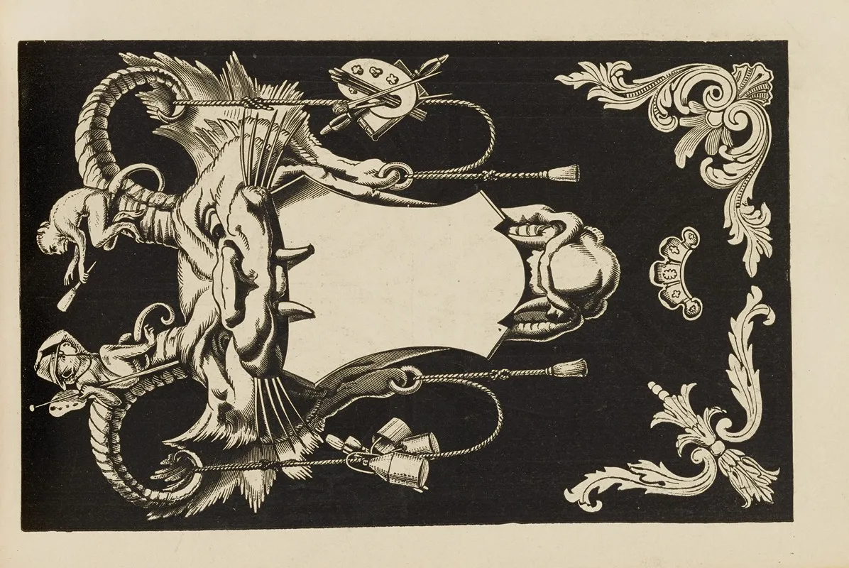 Standard Scroll Book Pl 41 by Jesse Haney &amp; Co. - Canvas Print