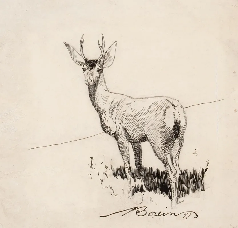 Standing Buck