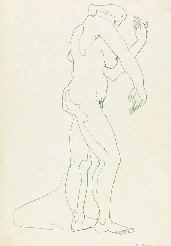 Standing Female Figure 3 by Henri Gaudier-Brzeska - Canvas Print