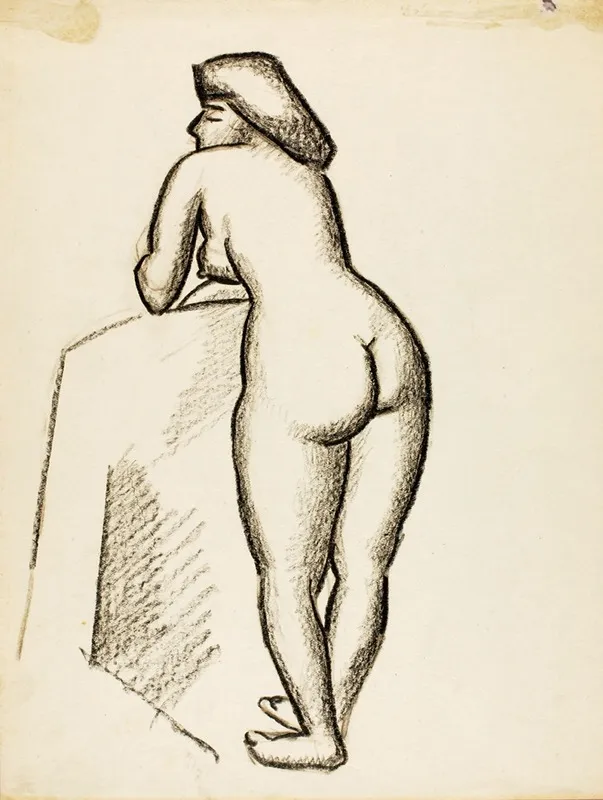 Standing Female Nude 10
