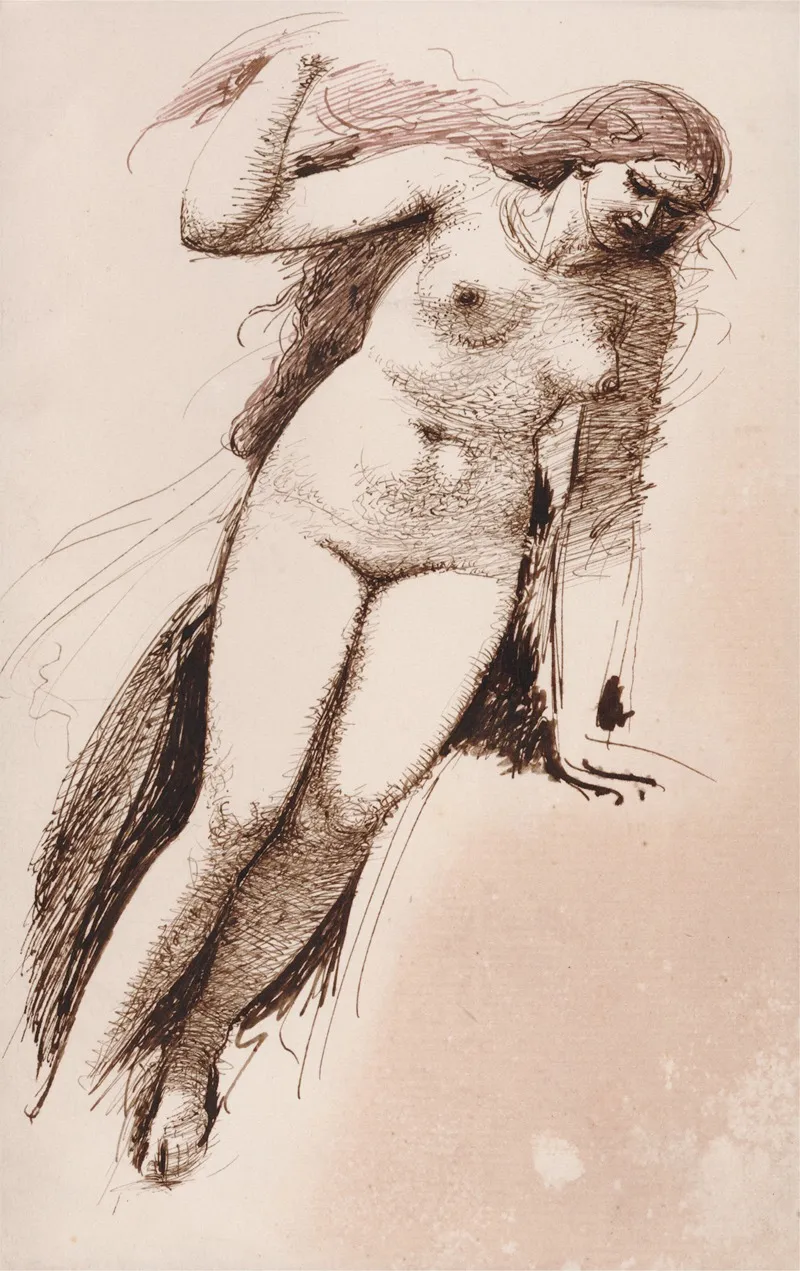 Standing Female Nude 17
