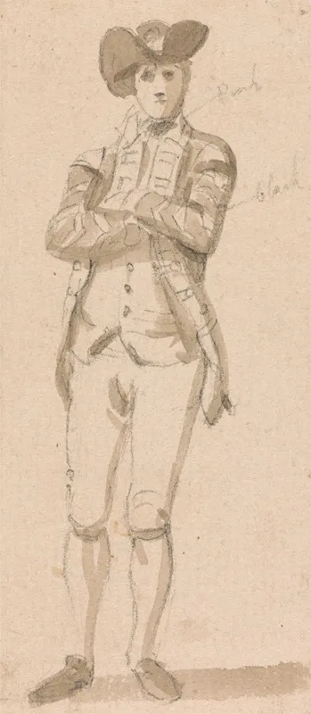 Standing Figure Of A Young Man