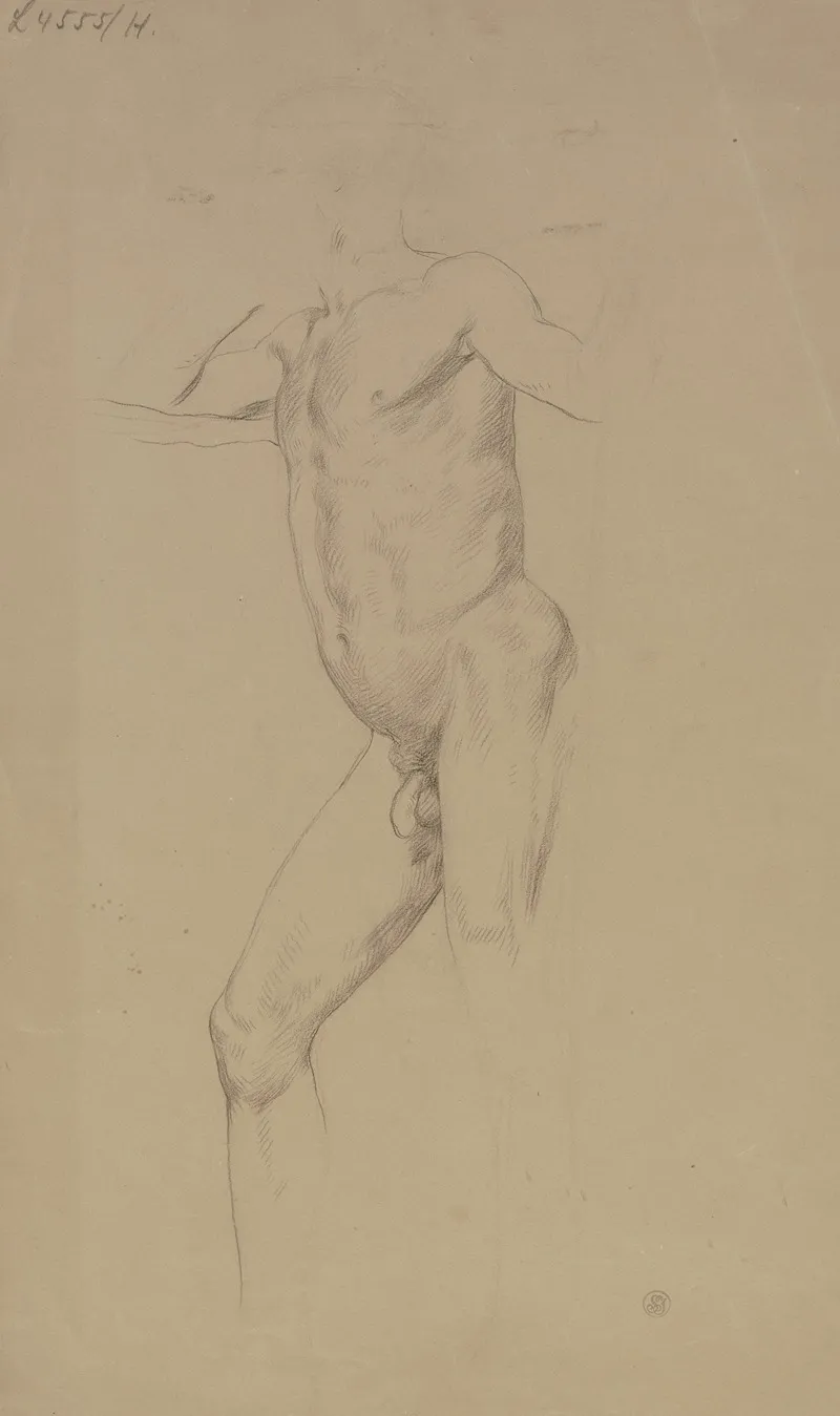 Standing Male Nude 15