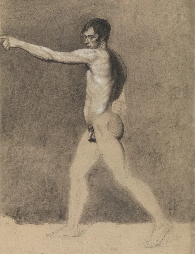 Standing Male Nude 26