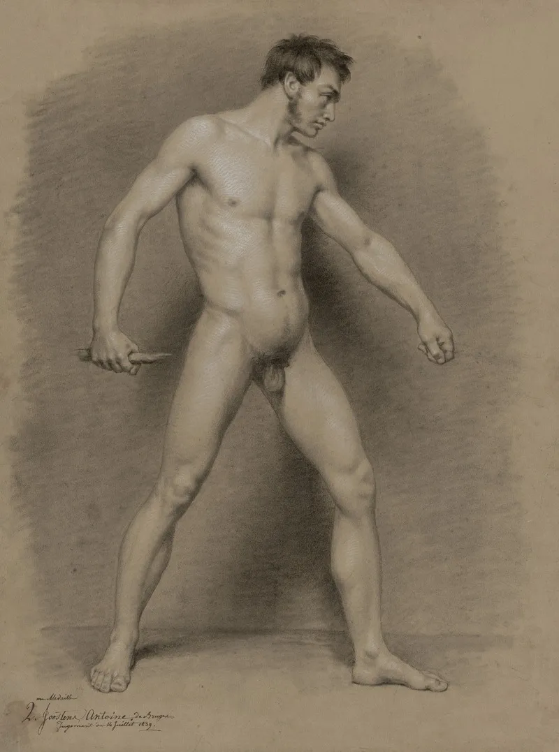 Standing Male Nude 41
