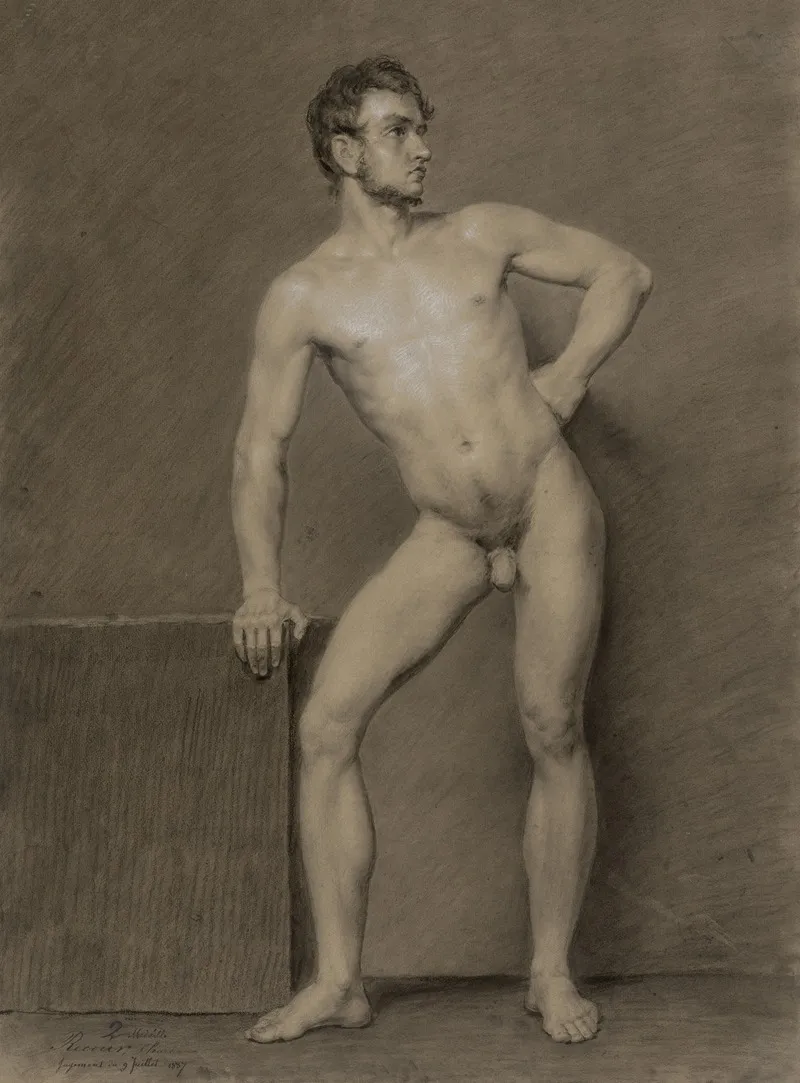 Standing Male Nude 48